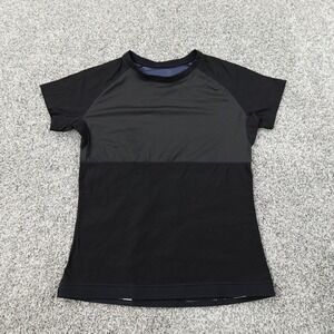 Sweat Shaper Shirt Womens XL Black Athletic Work Out Gym Training Sauna Suit